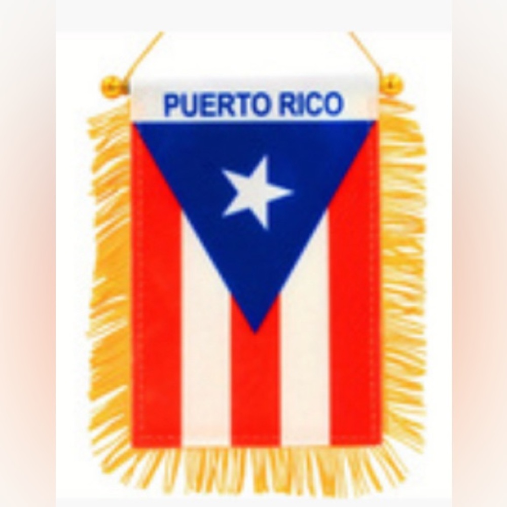 Puerto Rican car banner 4x6